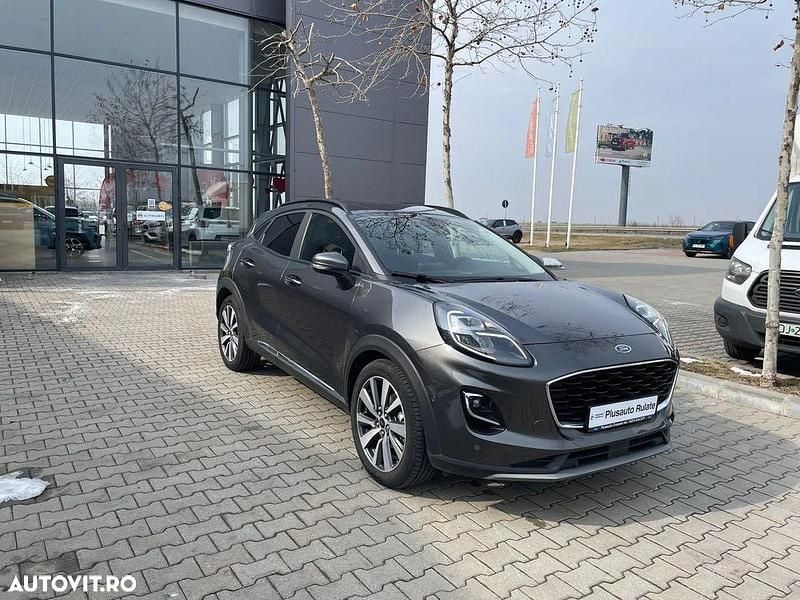 Gri Utilizat 2023 Ford Puma Titanium X SUV | 21.343 EUR (Preț OK) - Imagine 1/4