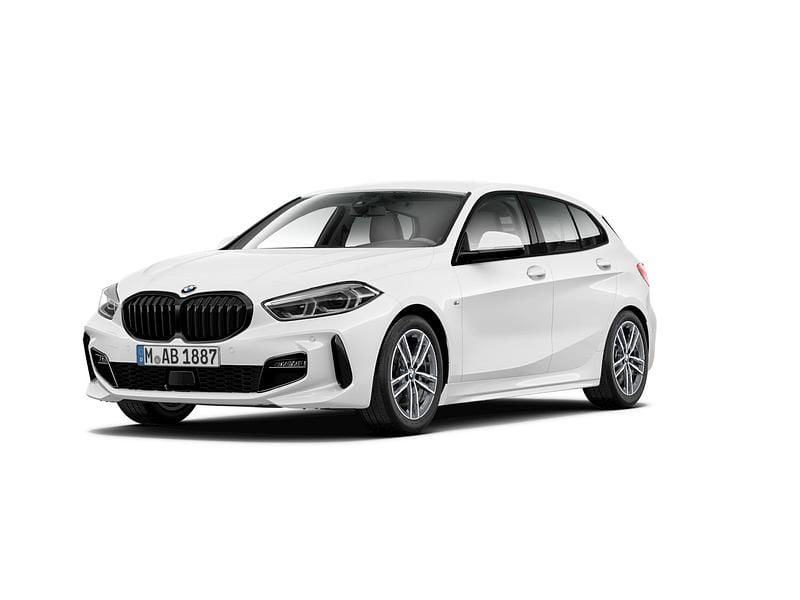 Alpine white iii nonmetallic paint Utilizat 2022 BMW 118 Shadowline Hatchback | 18.480 EUR (Preț bun) - Imagine 1/4