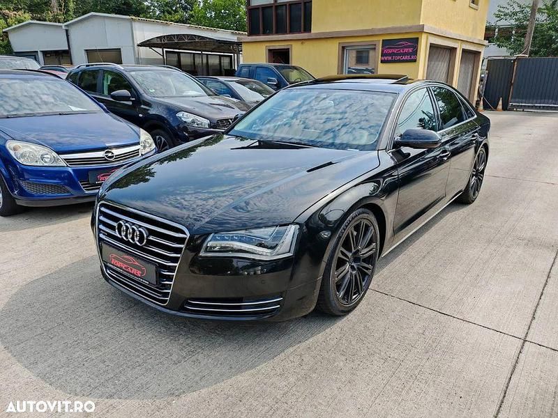 Negru Utilizat 2011 Audi A8 Berlinǎ | 14.999 EUR - Imagine 1/4