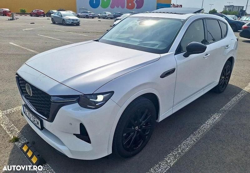 Culoarealb Utilizat 2022 Mazda CX-60 Homura-Line SUV | 39.900 EUR - Imagine 1/4