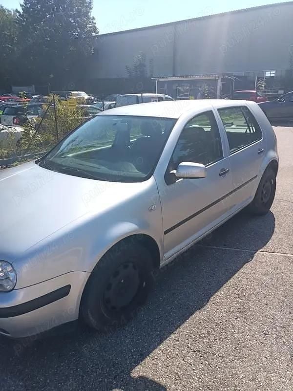 Gri Utilizat 2001 VW Golf IV Hatchback | 1.100 EUR (Preț OK) - Imagine 1/4
