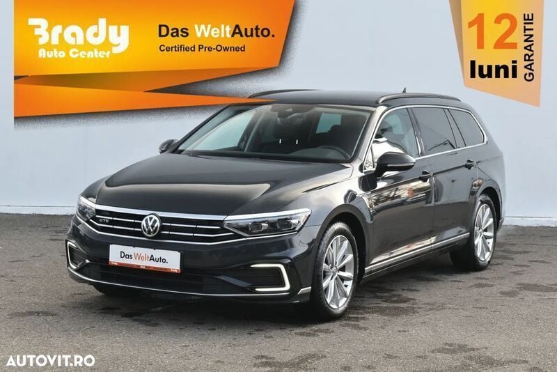 Gri Utilizat 2020 VW Passat GTE Break | 18.990 EUR (Preț OK) - Imagine 1/4