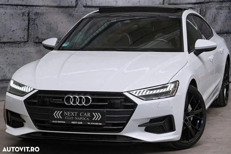 Second-hand Audi A7 S-Line 286 CP (210 kW) 2019 Culoarealb Berlinǎ