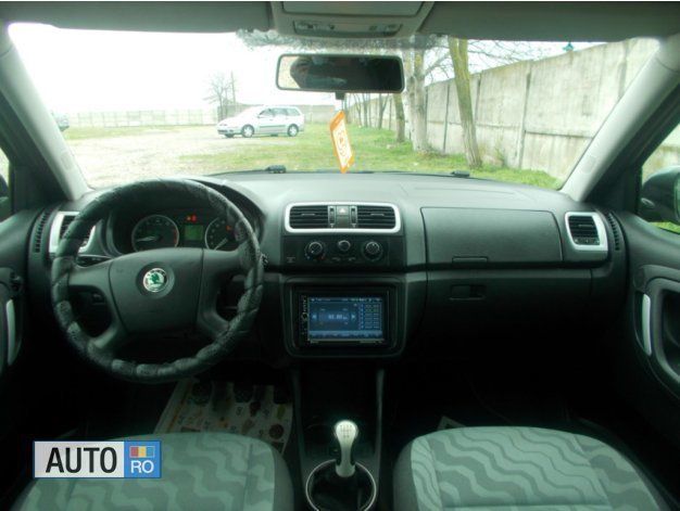 Second-hand Skoda Fabia 85 CP (62 kW) 2009 Gri Hatchback