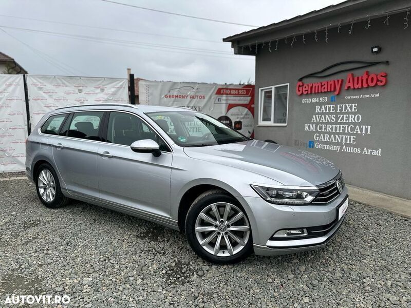 Argint Utilizat 2015 VW Passat Highline Break | 15.000 EUR (Preț OK) - Imagine 1/4