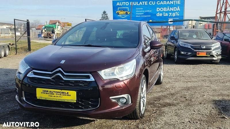 Second-hand Citroën DS4 Sport Chic 200 CP (147 kW) 2011 Culoaremaro Hatchback