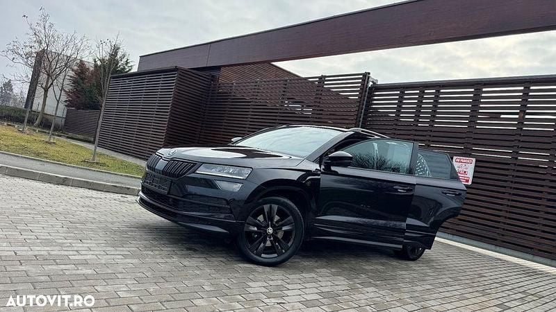 Culoarenegru Second-hand 2020 Skoda Karoq SportLine SUV | 20.490 EUR (Preț OK) - Imagine 1/4