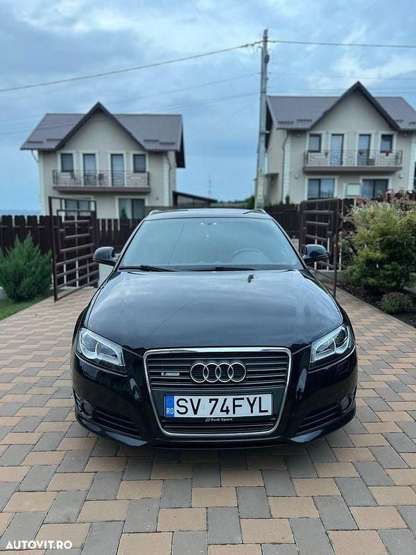 Culoarenegru Utilizat 2010 Audi A3 Sportback Ambition Hatchback | 6.450 EUR (Preț bun) - Imagine 1/4