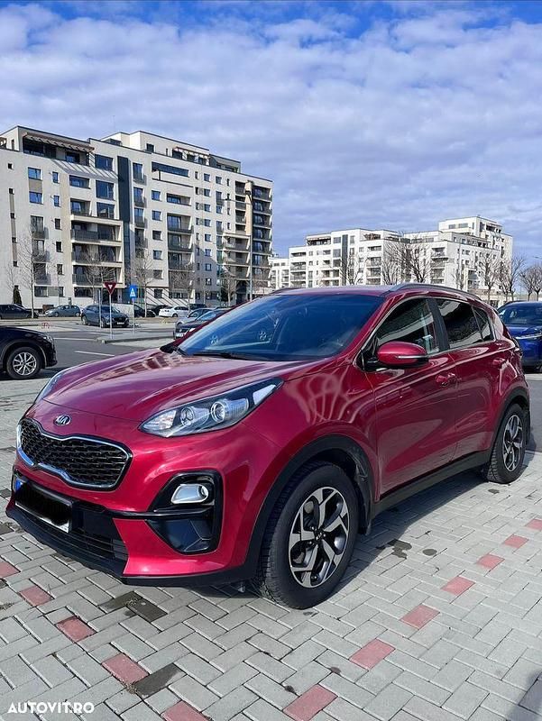Second-hand Kia Sportage Plus 136 CP (100 kW) 2019 Culoarerosu SUV
