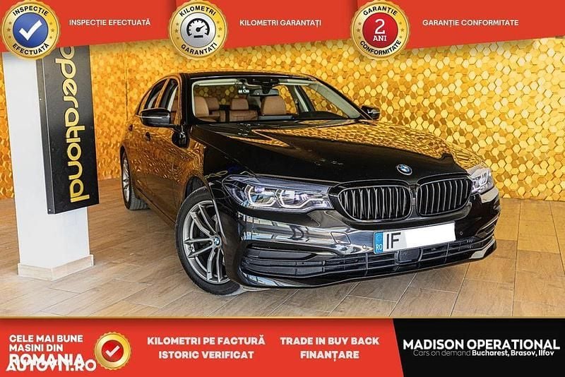 Culoarenegru Utilizat 2018 BMW 518 M Sport Berlinǎ | 23.350 EUR (Scump) - Imagine 1/4