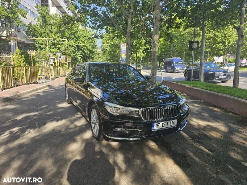 Second-hand BMW 740L 326 CP (239 kW) 2016 Negru Berlinǎ