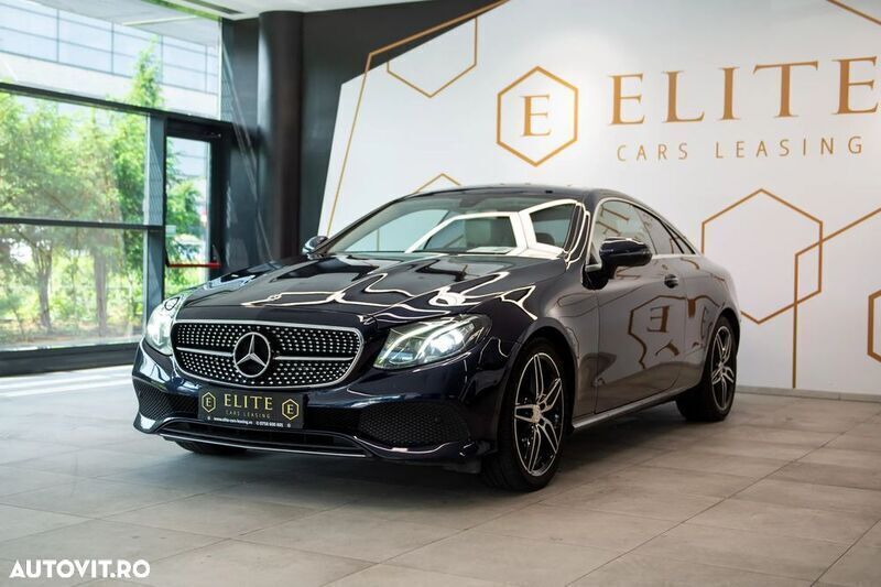Albastru Utilizat 2017 Mercedes E220 Avantgarde Coupe | 23.500 EUR (Preț OK) - Imagine 1/4