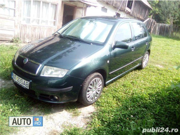 Verde Utilizat 2006 Skoda Fabia Hatchback | 2.300 EUR (Preț OK) - Imagine 1/4