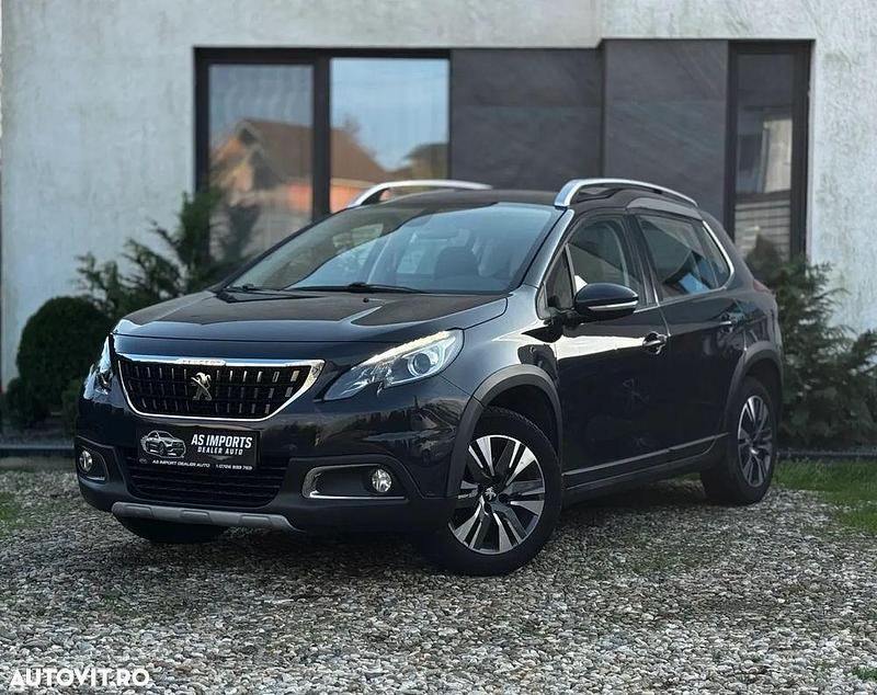 Culoarealbastru Utilizat 2017 Peugeot 2008 Allure SUV | 8.300 EUR (Preț OK) - Imagine 1/4