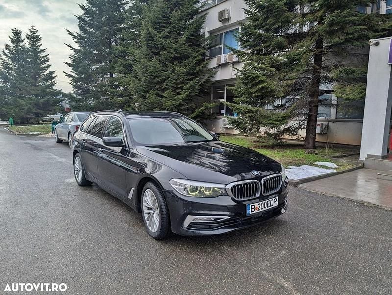 Second-hand BMW 530 Luxury Line 265 CP (194 kW) 2017 Culoarenegru Break