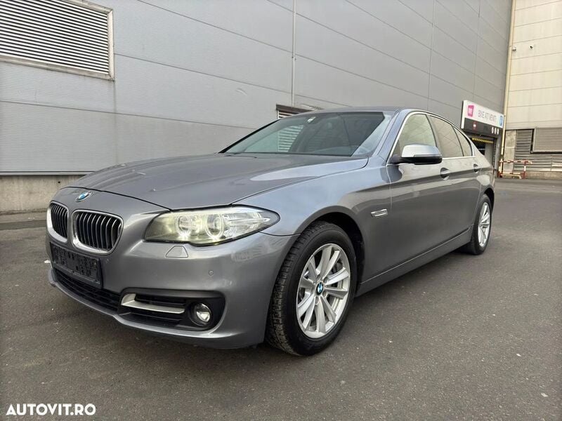 Gri Utilizat 2013 BMW 520 Berlinǎ | 13.450 EUR (Preț bun) - Imagine 1/4