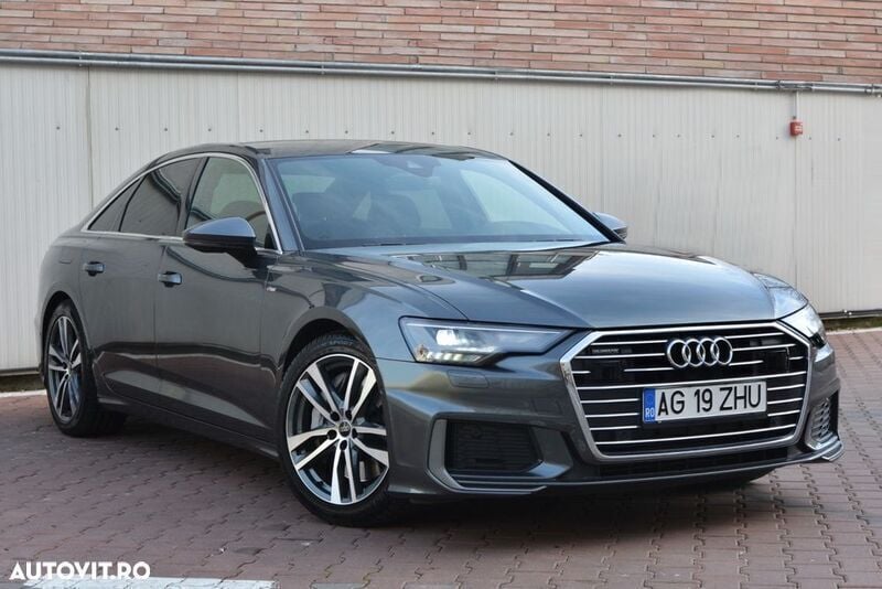Gri Utilizat 2021 Audi A6 Sport Berlinǎ | 33.900 EUR (Preț bun) - Imagine 1/4