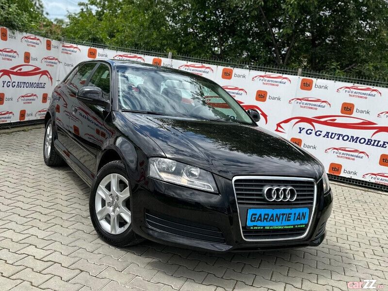 Negru Utilizat 2009 Audi A3 Hatchback | 5.990 EUR - Imagine 1/4