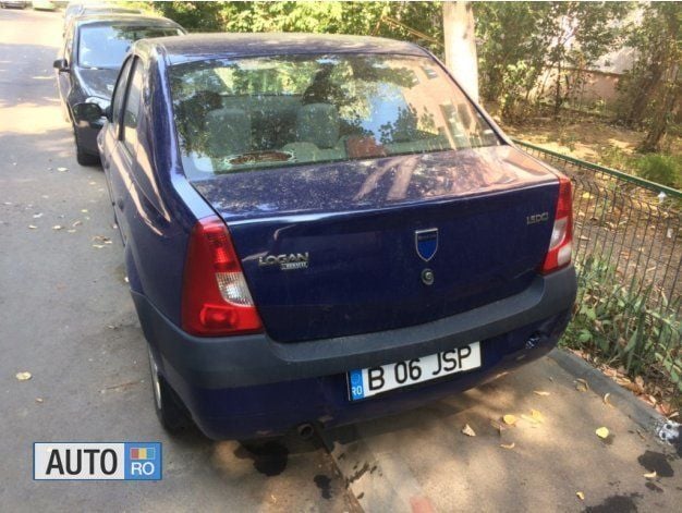 Second-hand Dacia Logan 65 CP (47 kW) 2007 Albastru Berlinǎ