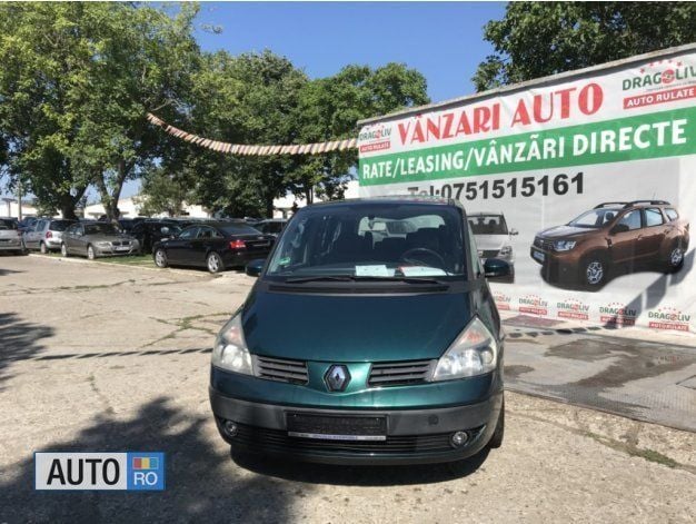 Second-hand Renault Grand Espace 163 CP (119 kW) 2004 Verde Monovolum