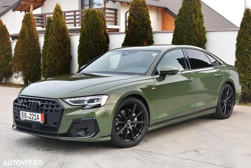 Culoareverde Utilizat 2023 Audi A8 Exclusive Berlinǎ | 56.999 EUR (Super Preț) - Imagine 1/4