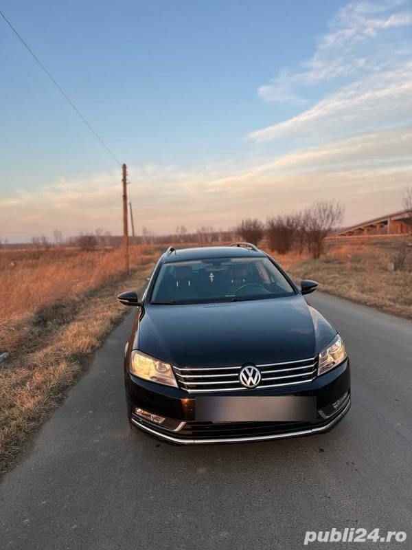 Negru Utilizat 2014 VW Passat Break | 9.100 EUR (Scump) - Imagine 1/4