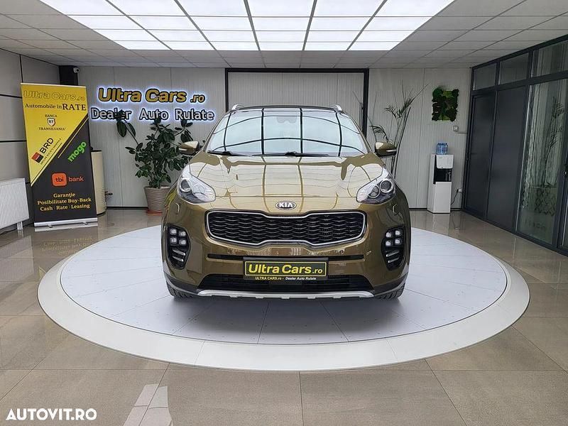 Culoareverde Utilizat 2016 Kia Sportage GT-Line SUV | 15.950 EUR (Scump) - Imagine 1/4