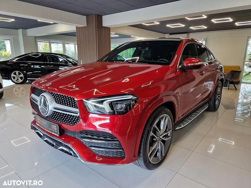 Culoarerosu Utilizat 2023 Mercedes GLE350 AMG line Coupe | 74.369 EUR (Preț OK) - Imagine 1/4