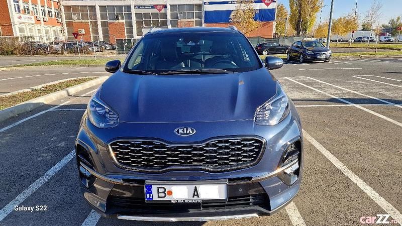 Second-hand Kia Sportage GT-Line 177 CP (130 kW) 2019 Albastru SUV