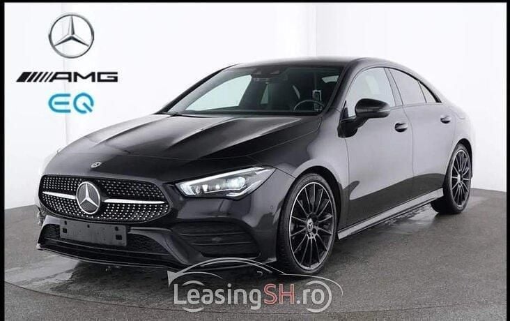Negru Utilizat 2022 Mercedes CLA200 | 41.190 EUR (Puțin scump) - Imagine 1/4