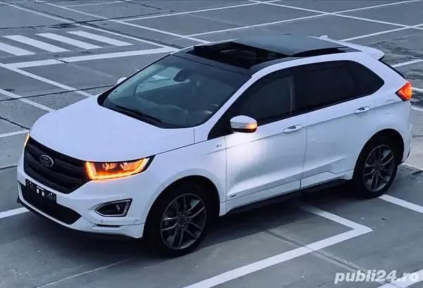 Alb Utilizat 2018 Ford Edge ST-Line SUV | 18.500 EUR (Puțin scump) - Imagine 1/4