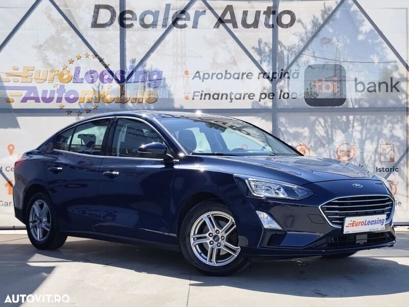 Albastru Utilizat 2020 Ford Focus Trend Berlinǎ | 10.790 EUR (Preț OK) - Imagine 1/4