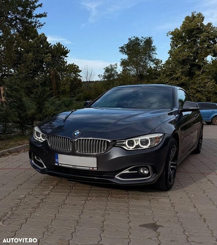 Culoaregri Utilizat 2014 BMW 420 Luxury Line Cabrio | 15.600 EUR (Preț OK) - Imagine 1/4