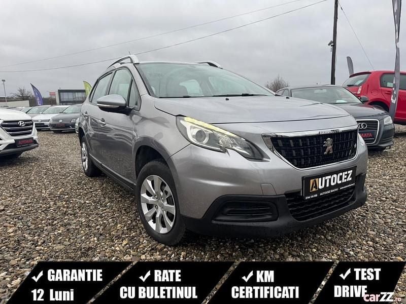 Gri Utilizat 2017 Peugeot 2008 SUV | 6.990 EUR - Imagine 1/4
