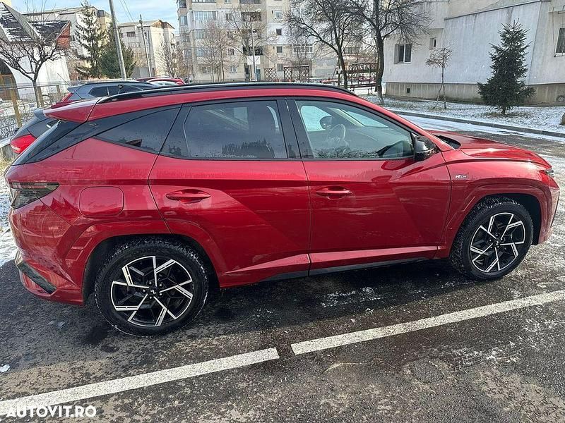 Second-hand Hyundai Tucson N Line 252 CP (185 kW) 2025 Culoarerosu SUV