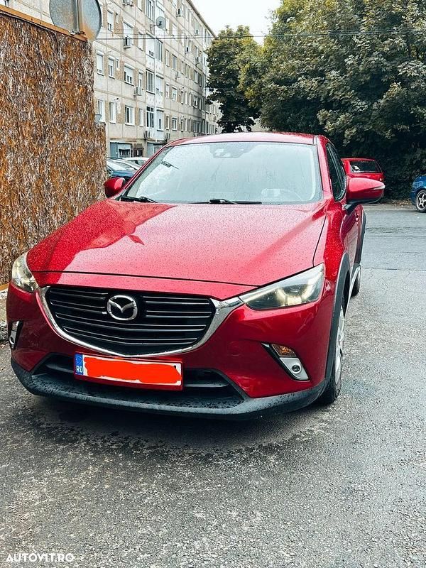 Second-hand Mazda CX-3 120 CP (88 kW) 2016 Culoarerosu SUV