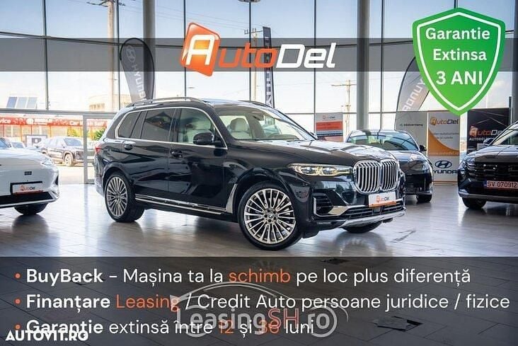 Negru Utilizat 2021 BMW X7 SUV | 65.073 EUR (Scump) - Imagine 1/4