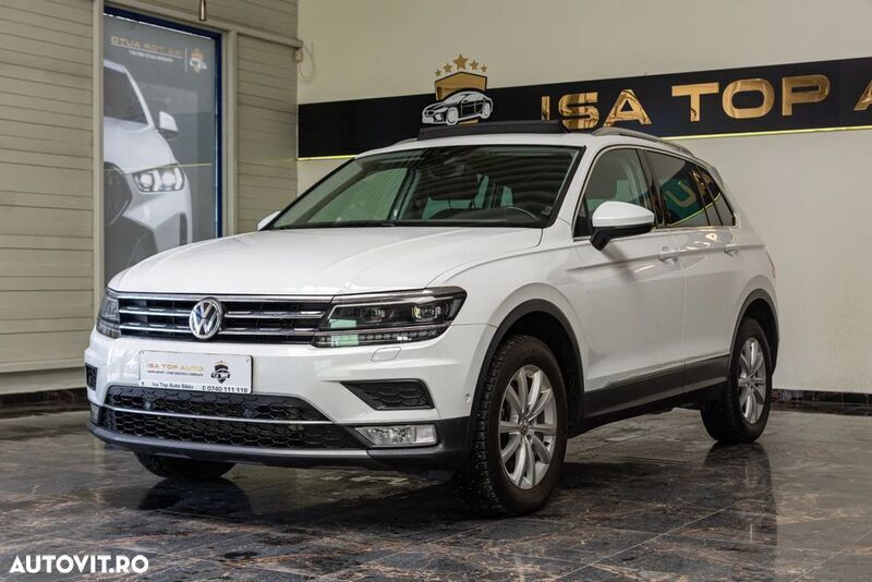 Alb Utilizat 2017 VW Tiguan Highline SUV | 19.500 EUR (Puțin scump) - Imagine 1/4