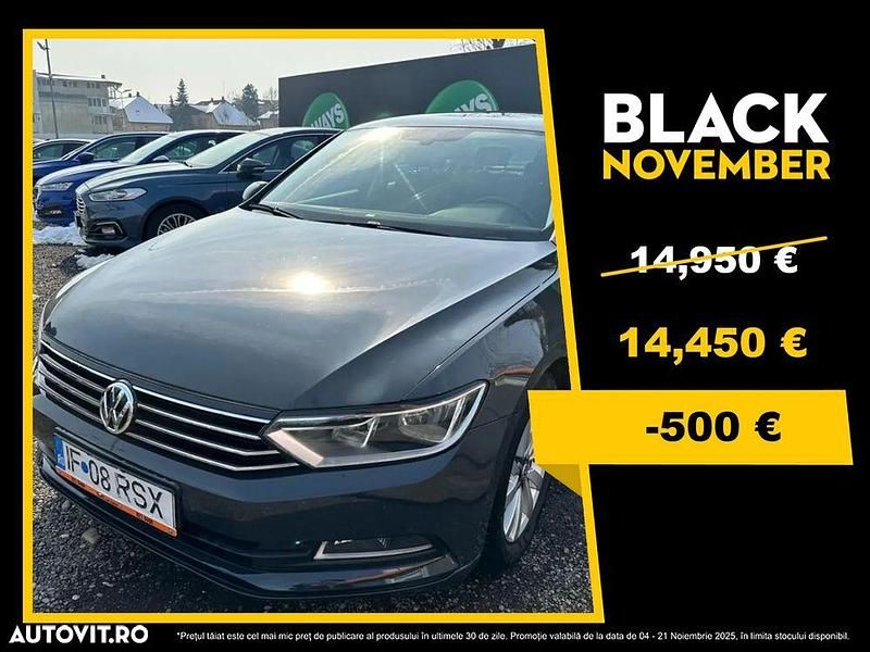 Gri Utilizat 2017 VW Passat Berlinǎ | 14.450 EUR (Preț bun) - Imagine 1/4