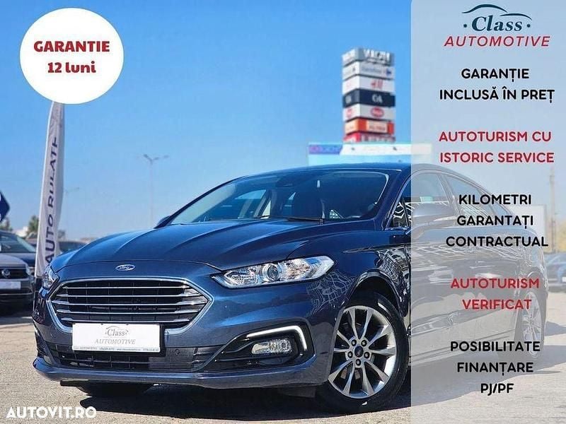 Albastru Utilizat 2019 Ford Mondeo Titanium Berlinǎ | 15.506 EUR (Preț OK) - Imagine 1/3