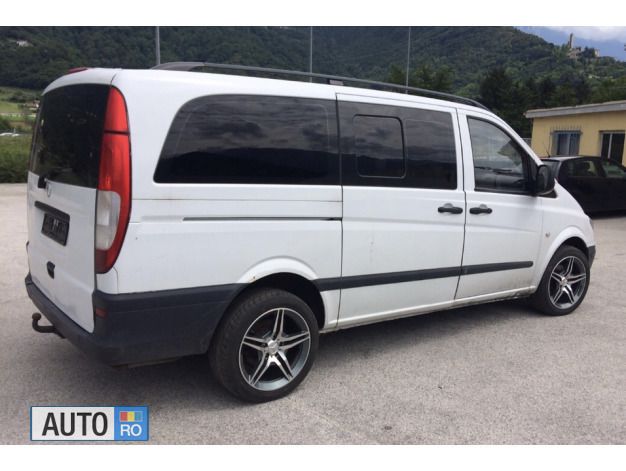 Alb Utilizat 2007 Mercedes Vito Monovolum | 5.900 EUR (Puțin scump) - Imagine 1/4