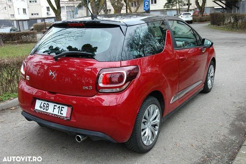 Second-hand DS Automobiles DS3 Be Chic 110 CP (80 kW) 2018 Culoarerosu Hatchback