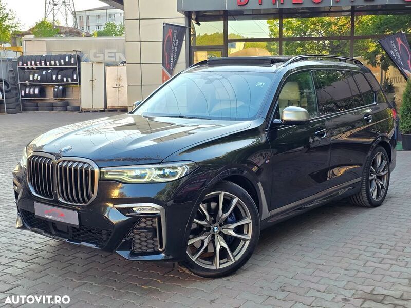 Negru Utilizat 2020 BMW X7 SUV | 54.999 EUR (Super Preț) - Imagine 1/4