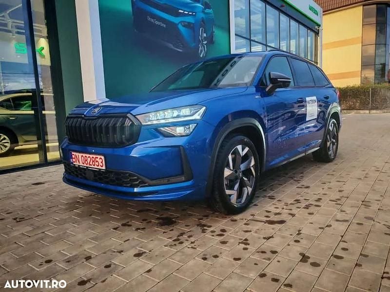 Culoarealbastru Nouă 2025 Skoda Kodiaq SportLine SUV | 46.000 EUR - Imagine 1/4