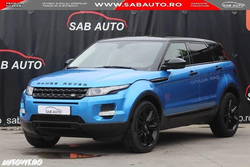 Negru Utilizat 2014 Land Rover Range Rover evoque SUV | 11.990 EUR (Preț bun) - Imagine 1/4