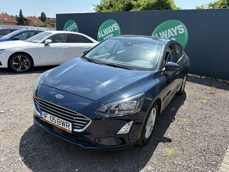 Second-hand Ford Focus 125 CP (91 kW) 2020 Albastru Berlinǎ