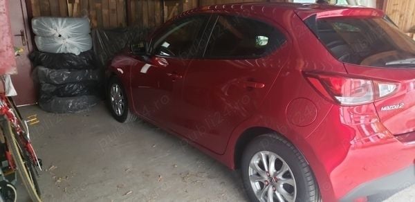 Rosu Utilizat 2019 Mazda 2 Hatchback | 14.900 EUR (Puțin scump) - Imagine 1/4