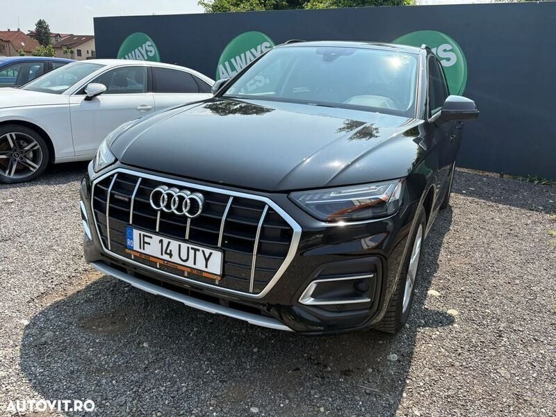 Negru Utilizat 2022 Audi Q5 Advanced SUV | 39.950 EUR (Preț OK) - Imagine 1/4