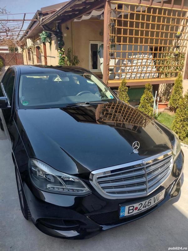 Negru Utilizat 2016 Mercedes E200 Berlinǎ | 27.350 EUR (Preț OK) - Imagine 1/4