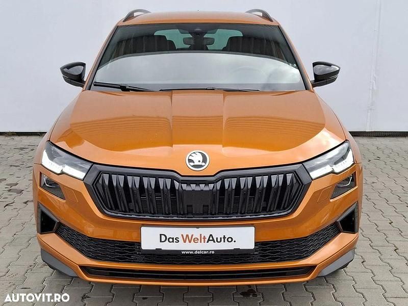 Second-hand Skoda Karoq SportLine 190 CP (139 kW) 2025 Culoareportocaliu SUV